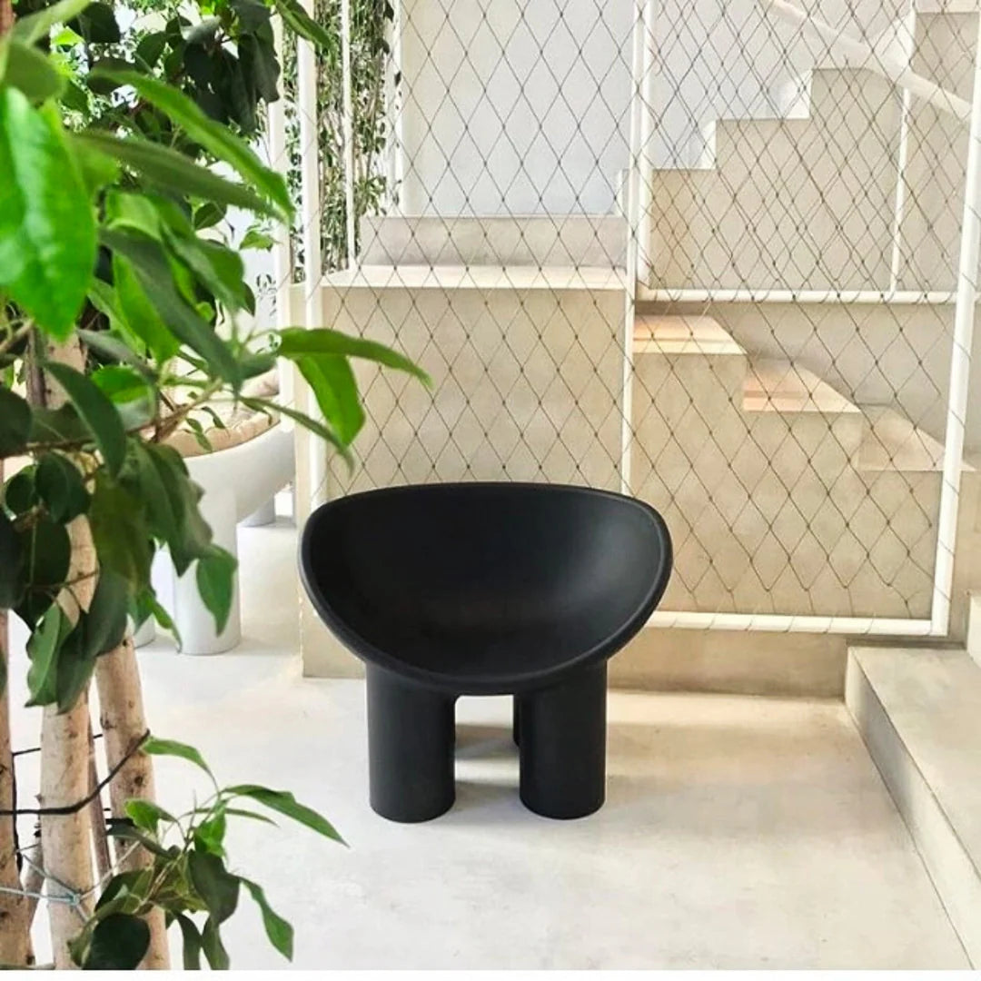Silla Escultural Roly Poly – Tamaño G (Grande) - Arte y Funcionalidad en una Pieza Única