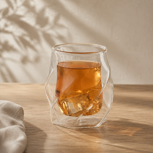 Vaso Doble Pared Geométrico