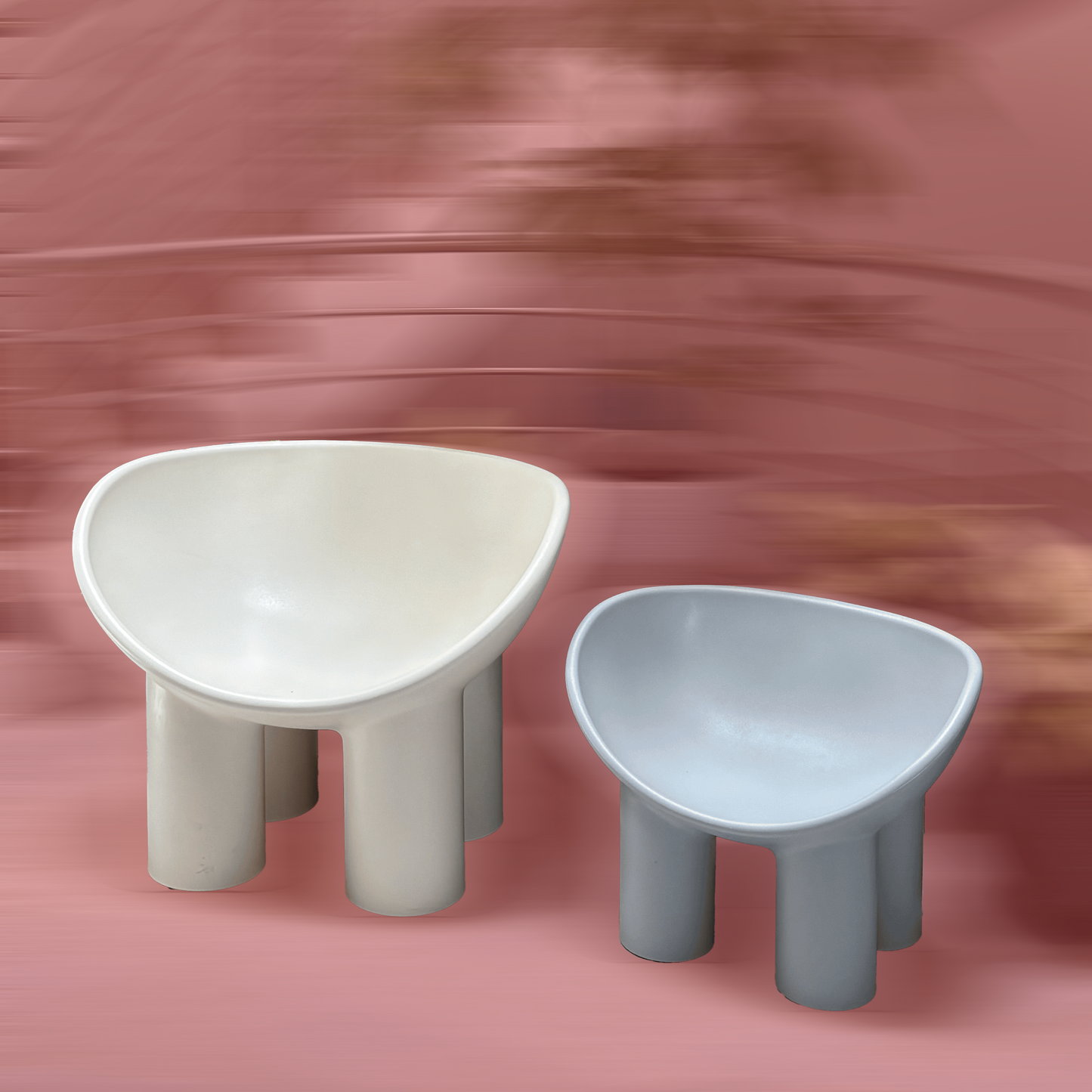 Silla Escultural Roly Poly – Tamaño M (Mediana) - Arte y Funcionalidad en una Pieza Única